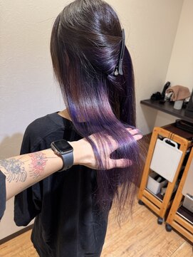 ヘアーズ マーブル(hairs MARBLE) インナーカラー/艶髪/ロング/20代/好感度UP