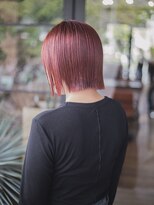 美容室 ウェル(Well)&nbsp;ブリーチなしの育てるピンクカラー(白髪あり)