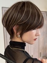 グロウ 恵比寿(grow) 韓国風ミルクティーグレージュカラーベージュブラウン