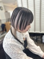 ラウラアンドロー(LAURA&RO)&nbsp;ダブルカラー/ケアブリーチ/インナーカラー/ベージュ【塚口】