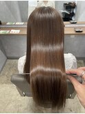 艶感ストレート×髪質改善ロング