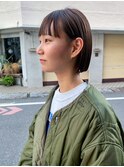 【till_kage】切りっぱなしボブ +ワイドバング