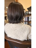 ヘア ロビー(hair Lobby)&nbsp;外ハネくびれボブ