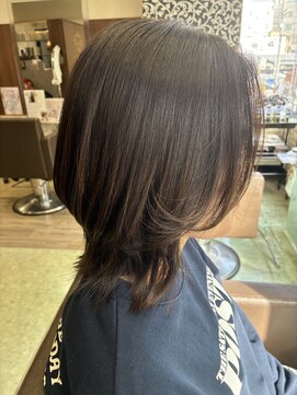 エスアッシュ ヘア(S-Ash Hair) レイヤーボブ
