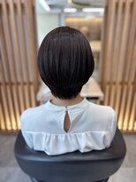 リファインド(REFINED)&nbsp;マッシュショート　前髪なし