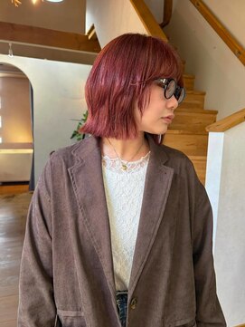 サロンエフ(salon f) ボルドーカラー