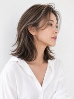 ムル 大口(muru) 白髪の多い分け目や顔まわりに!白髪ぼかしハイライト