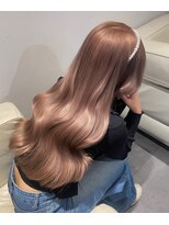 ベレーザ 川越(Beleza)&nbsp;ba17173_ミルクティーベージュハイトーンカラー艶レイヤーカット
