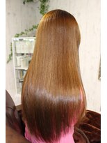 エデン トリートメントサロン 難波店(EDEN)&nbsp;縮毛矯正×髪質改善☆M3Dエステストレート♪艶髪ロング20代30代