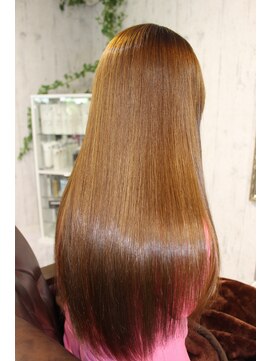 エデン トリートメントサロン 難波店(EDEN) 縮毛矯正×髪質改善☆M3Dエステストレート♪艶髪ロング20代30代