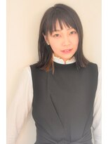 ミューズ(Meuz) ★大人かわいい　アッシュ×グレージュ　セミボブ★