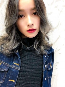 ローランド(Rowland) 《桐原真理子》ハイライト☆グラデーションカラー☆グレージュ