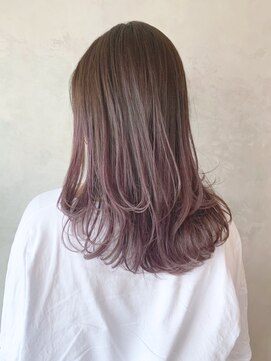 アイティー バイ アルバム 中野店(IT by ALBUM) ソフトパープル_ブランジュダブルバング_ba210622