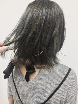 エイト 三軒茶屋店(EIGHT) ハイライト×オリーブグレージュ