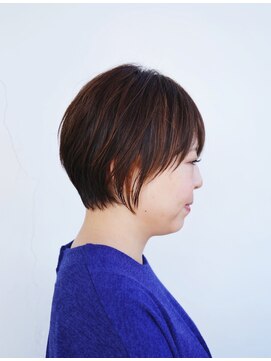 サロン マーニ(salon m ni) くせ毛にもオススメ！tenderショート／オシャレ染めの白髪染め