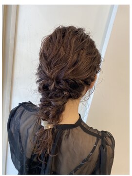 ヘアメイク ポルテ(HAIR MAKE PORTE) ヘアセット×網おろし