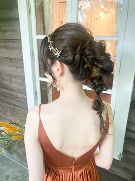 ブラウ ネイル パーティー(Blau Nail Party) 無造作編みおろしダウン