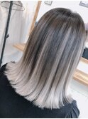 ホワイトグレージュ ネビージュ シールエクステ