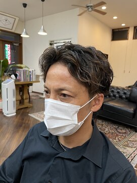 オンフリーク(ON FLEEK) #スパイラルパーマ#下関#メンズカット