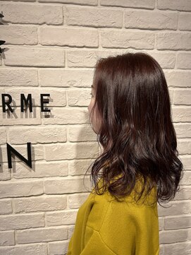 ヘア スパ ビューティー エールフォルム(HAIR SPA BEAUTY YELLFORME) ピンクベージュ