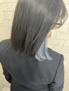 プライズ 錦糸町北口店(prize) インナーカラー/インナー青/ライトブルー 【錦糸町/錦糸町北口】