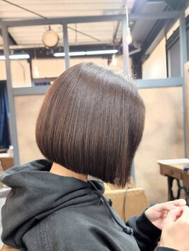ベレッタ 枚方店(veretta.) 定番かつ最新のボブは前下がりボブ風/ミニボブ/コロンとボブ