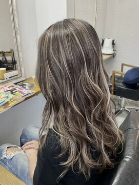 リ シャルム バイ エニーハウ 南七日町店(Re charm by anyhow) ミルクティーハイライトカラー