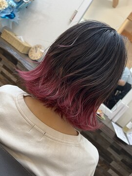 シェリールアミー(Cherir Amie) グラデーション×ベリーピンク◎