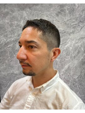 リバティシェアバーバー 銀座2nd(LIBERTY SHARE BARBER) 男らしさ溢れるソフトモヒカン
