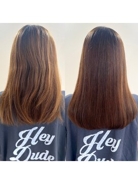 ハニー(HONEY) 髪が巻けるストレートパーマ【プレミアム美髪矯正】