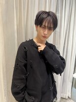 メンズシースルーマッシュ