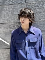 オアシス 表参道(OASIS) 韓国風ハンサムショートウルフマッシュ