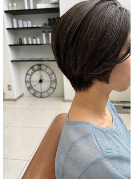 リュドール 一宮(Rue D'or) ショートボブ。