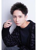 スパイキーアップバング