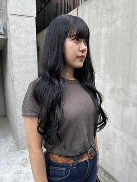 ベンジー オウン 代々木上原店(benji own) 透け感ブルーグレー