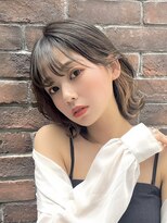 ロンド ストラーダ 心斎橋(Lond strada)&nbsp;レイヤーボブ×ハイトーン[心斎橋/髪質改善]