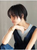 似合わせカットウェーブミディアム刈り上げボブ_F60339