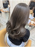 イメチェン外ハネボブ美髪ワイドバング顔周りレイヤーカット