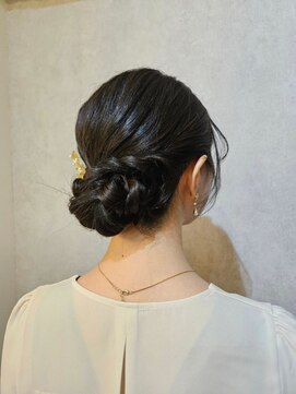 ウィスプ 赤羽店(wisp) フォーマルな場面で大活躍 上品さあふれるドレスヘア#3