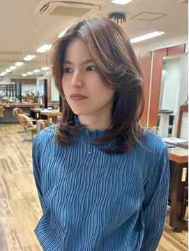 デビュー ヘアーメイク イメチェン/ホワイトブロンド/外ハネボブ/美髪/宜野湾/浦添