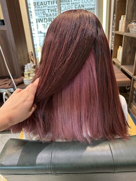 リック(Ric by KENJE) 【インナーカラー　PINK】