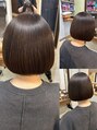トゥーリ 大野城下大利店(tuuli)&nbsp;乾かすだけで決まる★美しくまとまる★ボブカット