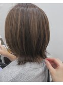 切りっぱなしボブに飽きたら、オススメ外ハネボブ