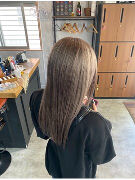シールドヘアー 沖縄 新都心(C'LD Hair) ミルクティーカラー/那覇美容室/おもろまち美容室