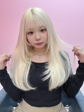 シーズン 大阪(SEASON) 【エクステ】ブロンドヘア/レイヤーカット/エクステ大阪・梅田駅