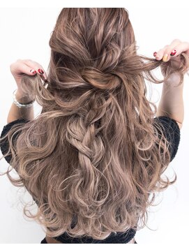 ラキング ギンザ トウキョウ(LAKING GINZA) くびれヘア/アプリコットオレンジ/夏/ハイライトカラー[銀座駅]