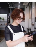 パーマ ショート