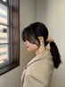 【ご新規様9月限定♪】カット+髪質改善inカラー+TOKIOトリートメント