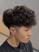 エデアンルクラ 下通(EDEAN Leclat)&nbsp;熊本 スペインカール パーマ ツーブロック MEN'S hiar