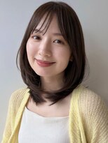 ガーデン 銀座(GARDEN)&nbsp;レイヤーカット/ひし形/透明感ベージュ/大人ミディ/２０代３０代